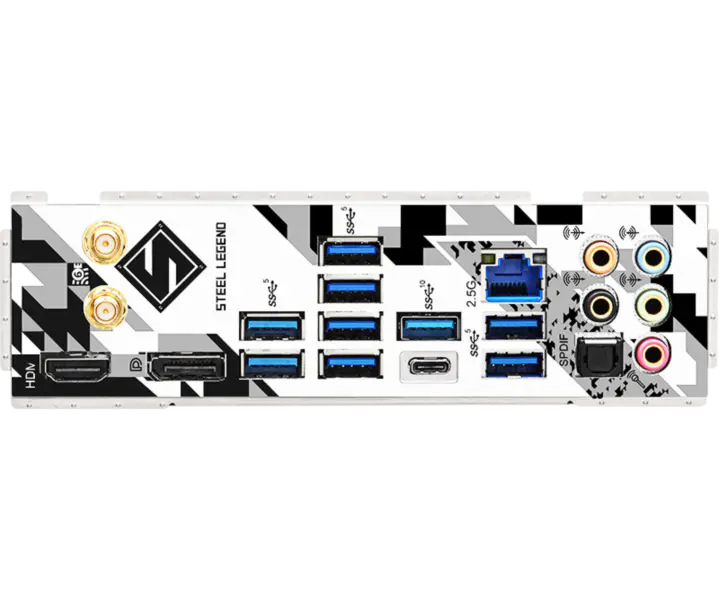 AsRock Motherboard Z790 Steel Legend Wifi6 Ddr5 Speicher Lga 1700 13th Gen Z790 Steel Legend Wifi6 13600k 13700k