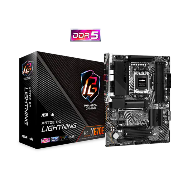 Asrock X670 X670e Motherboards Am5^5 Unterstützung 7000 Serie Prozessor Sockel Am5 Motherboard X670e Pg Lightning Ddr5 Am5