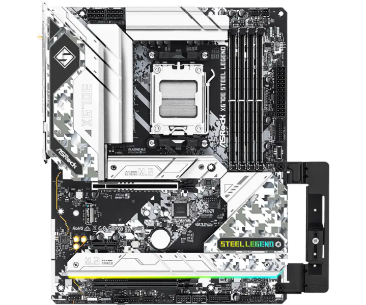 Rock X670 X670e Motherboards Am5^5 Sockel Am5 Motherboard X670e Steel Legend Ddr5