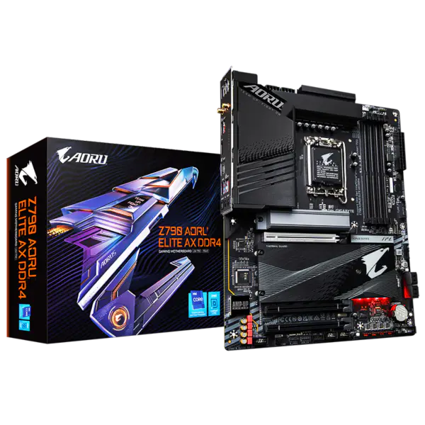 Ga Motherboard Z790-a Elite Ax Ddr4 Speicher Lga 1700 Intl 12. 13. Gen I7 13700 13900k Z790 A Elite Ax Wifi