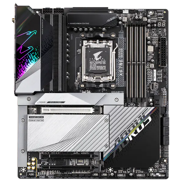 Ga X670e Aorus Master Motherboard Unterstützung Cpu Am5 7950x 7900x 7700x 7600x