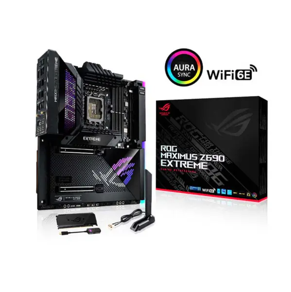 Asus Rog Maximus Z690 Extreme Gaming Motherboard Ddr5 Speicher Unterstützt 12900k 12700k Intl Z690 Lga1700 Asus Z690
