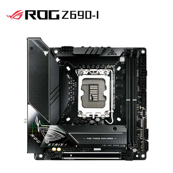 Asus Rog Strix Z690-i Gaming Wifi Motherboard Itx Mini Board Ddr5 Cpu 12900k 12700k Intl Z690-i