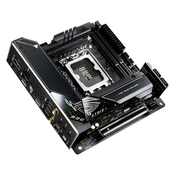 Asus Rog Strix Z690-i Gaming Wifi Motherboard Itx Mini Board Ddr5 Cpu 12900k 12700k Intl Z690-i