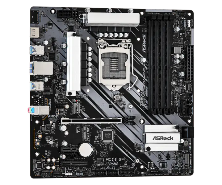 Asrock Z590 Phantom Gaming 4 Ddr4 Phantom Gaming Motherboard Unterstützt Cpu 11900k 11700k Intl Z590 Lga 1200