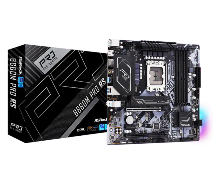 Asrock B660m Pro Rs Gaming Motherboard Speicher Ddr4 Cpu 12400f 12600kf Intl B660 Lga1700
