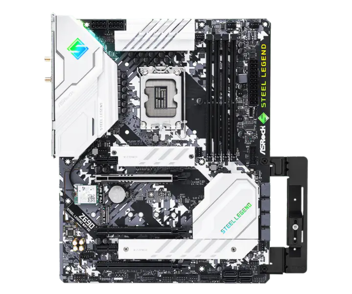 Asrock Z690 Steel Legend Wifi6 D5 Steel Legend Motherboard Unterstützt Speicher Ddr5 Cpu12700/12900 Intl Z690 Lga1700
