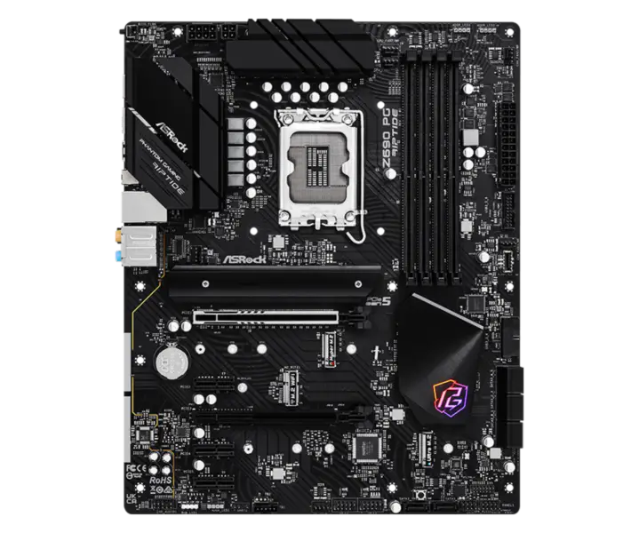 Asrock Z690 Pg Riptide Black Tide Storm Gaming Motherboard Unterstützt Speicher Ddr4 Cpu 12700k/12600k Intl Z690 Lga1700