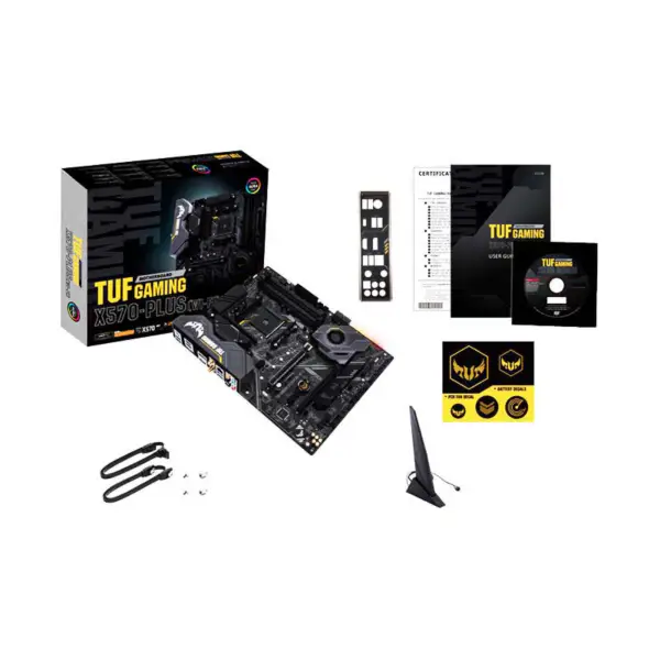 Tuf Gaming X570-plus Wi-fi Unterstützung Cpu 5700g/5800x/5900x und X570 Sockel Am4 Gaming Motherboard