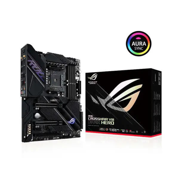 Rog Crosshair Viii Dark Hero C8dh Gaming Motherboard und X570 Unterstützt Cpu 5900x 5800x 5600x Sockel Am4