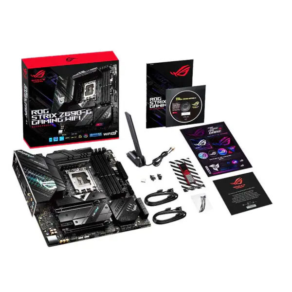 Rog Strix Z690-g Gaming Wifi Compact Matx Motherboard Unterstützung Speicher Ddr5 Cpu 12900k 12700k Intl Z690 Lga 1700