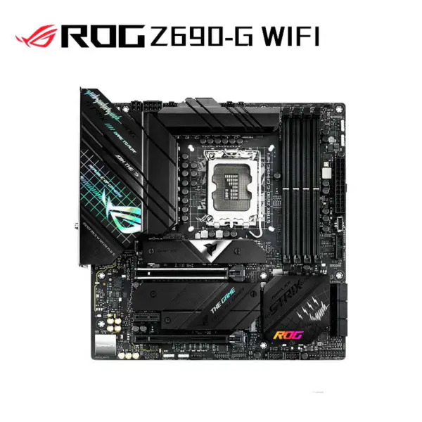 Rog Strix Z690-g Gaming Wifi Compact Matx Motherboard Unterstützung Speicher Ddr5 Cpu 12900k 12700k Intl Z690 Lga 1700