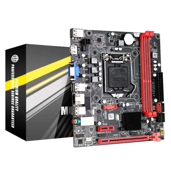 Riserless B75 Motherboard Lga1155 Sockel Motherboard Hohe Leistung Gaming Ddr3 Pc Mainboard