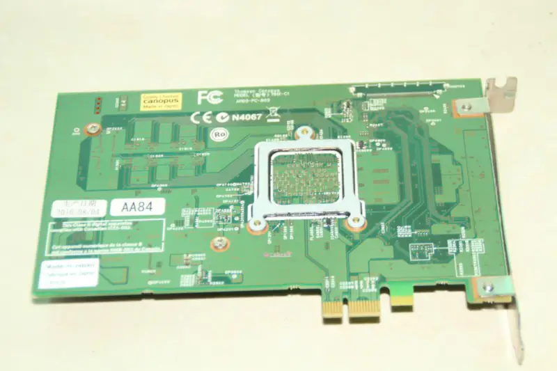 Canopus FIRECODER Blu-ray MHX-C1 PCI X1 Hochgeschwindigkeits-Hardwarekarte AM09-PC-809