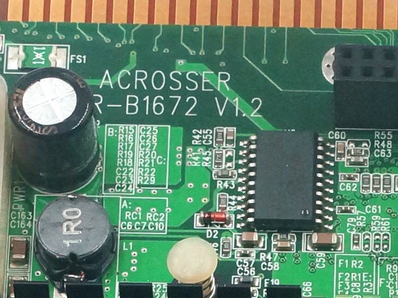 acrosser AR-B1672 V1.2 Industrie-Motherboard