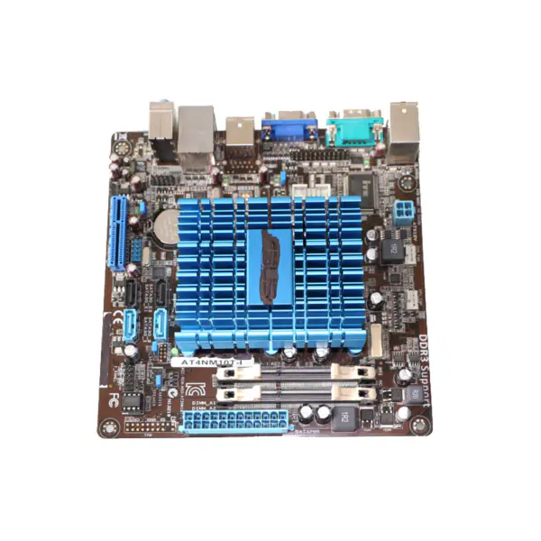 Asus AT4NM10T-I Desktop-Motherboard mit integrierter Atom D425 CPU