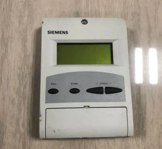 Siemens AZL52.00B1 Tafel