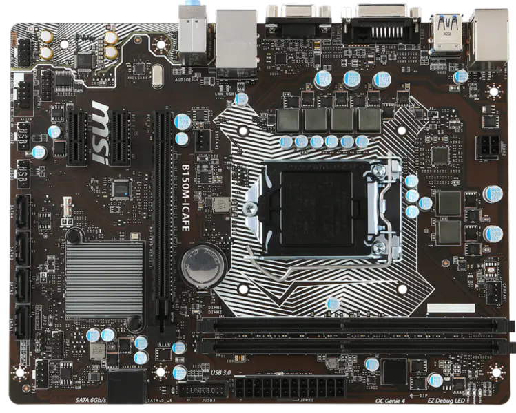 MSI B150M-ICAFE Mainboard LGA1151/DDR4/ATX