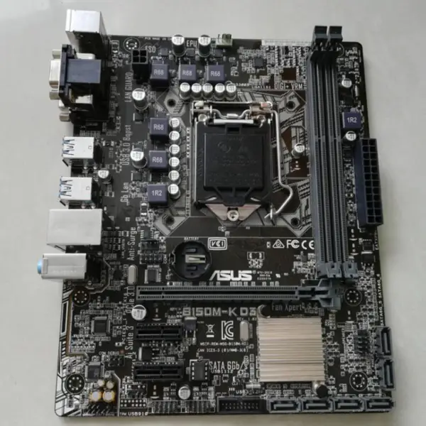 Asus B150M-K D3 Hauptplatine LGA 1151 DDR3