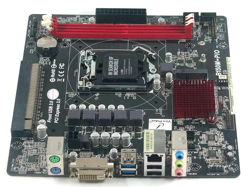 Asrock B150M-PIO Hauptplatine LGA 1151 DDR4