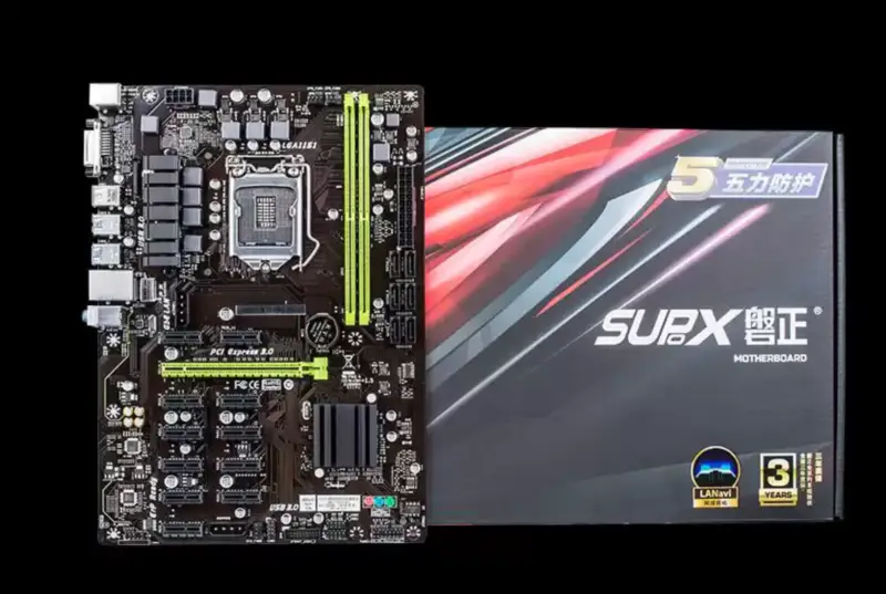 SUPOX B250A-BTC Pro Mainboard DDR4 LGA1151