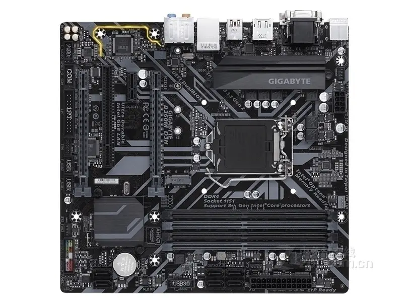 Gigabyte B360M D3H Mainboard LGA1151 DDR4 B360