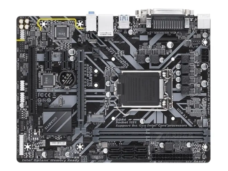 Gigabyte B360M D3V Mainboard LGA 1151 DDR4 DVI VGA B360 Micro ATX