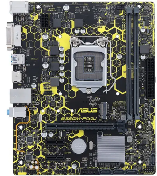 ASUS B360M-PIXIU Mainboard LGA 1151 DDR4 32GB USB3.0 SATA III Micro ATX