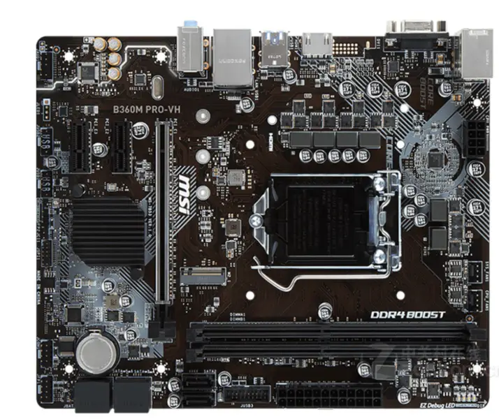 MSI B360M PRO-VH Desktop-Motherboard LGA 1151 DDR4 8th Gen Core i7/i5/i3 32GB
