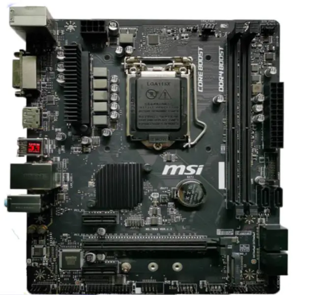 MSI B360M-S02 Mainboard LGA1151 DDR4 64GB Unterstützt 8/9. Generation CPU 9700KF 9900K M-ATX