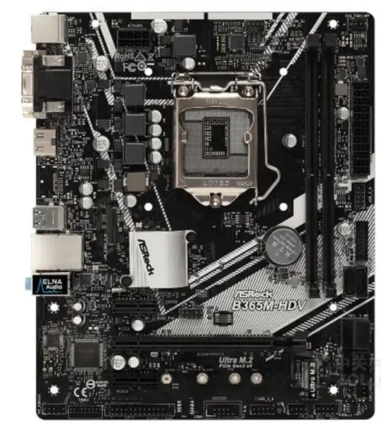 Asrock B365M-HDV Hauptplatine