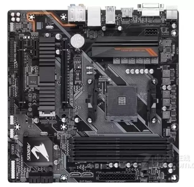 Gigabyte B450 AORUS M Mainboard Sockel AM4 DDR4 DVI HDMI 64GB
