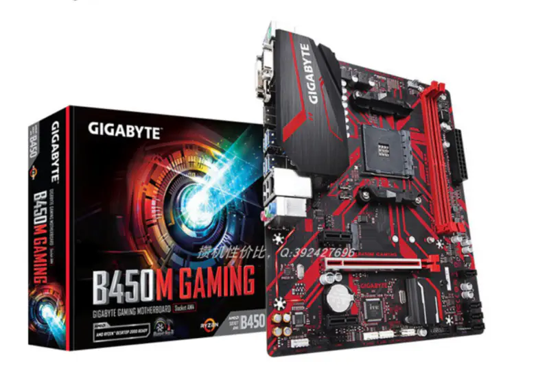 Gigabyte GA B450M GAMING Mainboard B450 AM4 Max-32G