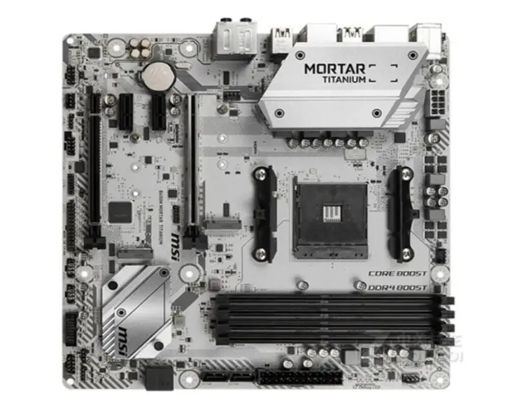 MSI B450M MORTAR TITANIUM Hauptplatine