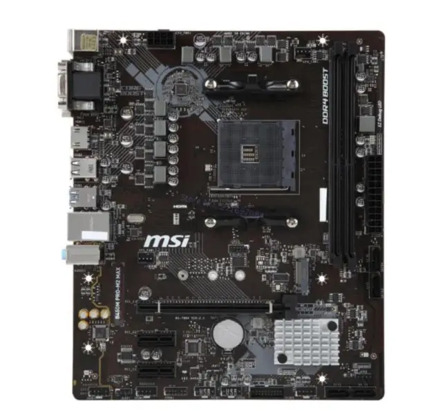 MSI B450M PRO-M2 MAX Mainboard DDR4 64GB HDMI M.2 USB 3.2