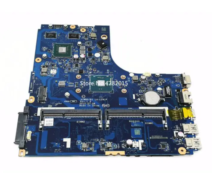 Lenovo B51-30 Laptop-Motherboard FRU:5B20M14034 mit SR2KL N3710U 2GB AIWB0/B1 LA-C291P