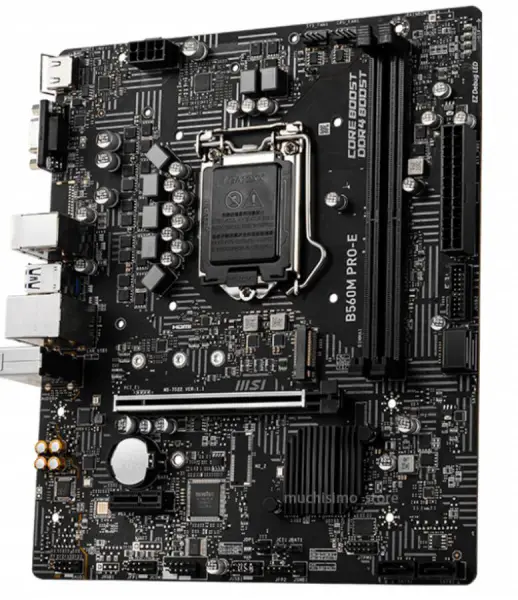 MSI B560M PRO-E Motherboard 64GB PCI-E 4.0 M.2 SSD Overlocking VGA USB3.2 Desktop Intel B560