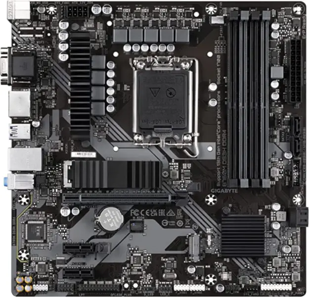 Gigabyte B760M DS3H DDR4 Mainboard
