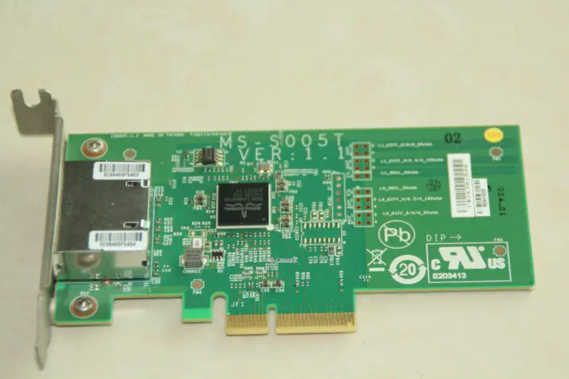 Broadcom BCM5718 VER:1.1 Dual Port Gigabit Netzwerkkarte