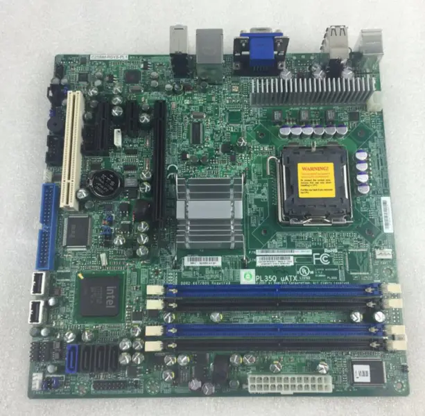 SuperMicro PL35Q C2SBM-RSYS-PL1 REV:1.21 Grundplatine für Industrieanlagen