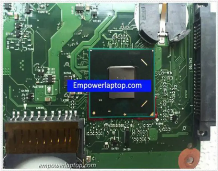 Toshiba BD10F-6060A2566201-MB-A02 Satellite V000325060 Hauptplatine