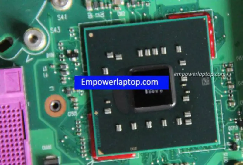 Toshiba C605 V000258030 GL40 Hauptplatine