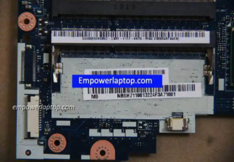 Acer Chromebook C710 Q1VZC LA-8943P NBSH711001 Hauptplatine