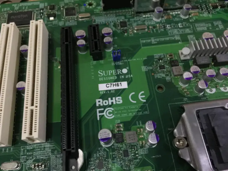 Supermicro C7H61 REV:1.02 Industrie-Motherboard