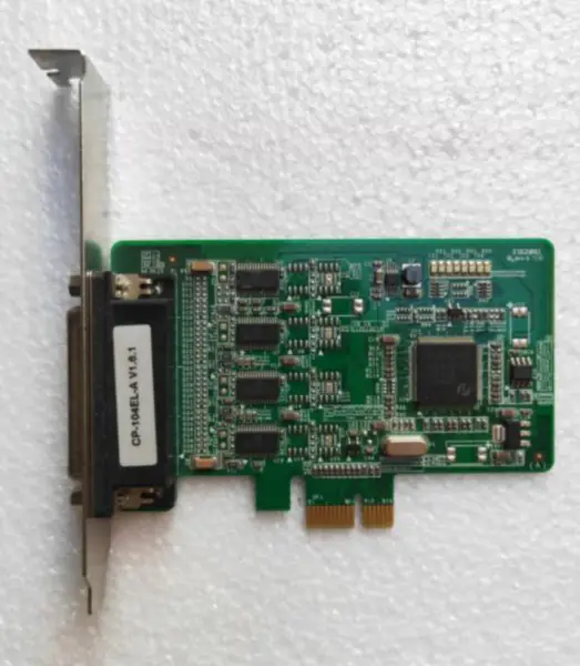 MOXA CP-104EL-A 4 serielle Anschlüsse RS-232 2U-Gehäuse PCI-E Multiserielle Port-Karte CP-104EL