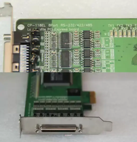 MOXA CP-118EL 8 PORT RS-232/422/485 PCIe SERIAL CARD Industrie-Motherboard