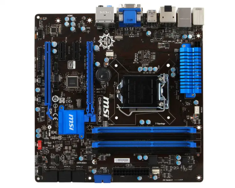 MSI CSM-H87M-G43 Mainboard LGA1150 DDR3 32G ATX