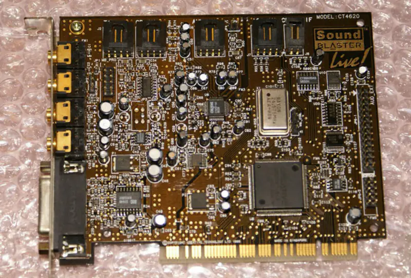 Creative Sound Blaster LIVE CT4620 4.1 Kanal PCI Soundkarte