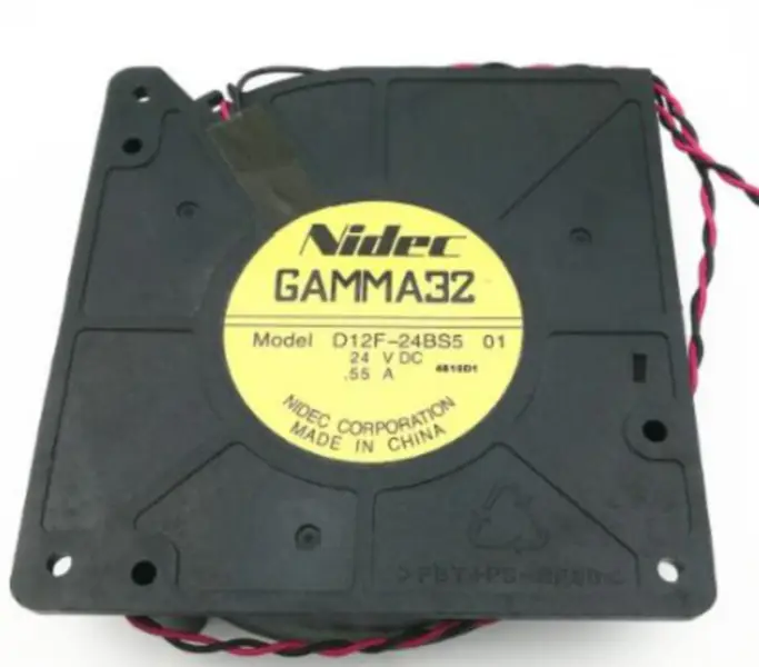 Nidec GAMMA32 Lüfter D12F-24BS5 01 24V DC 0.55A hergestellt in China