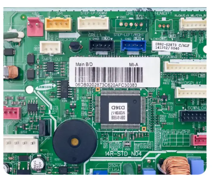 Samsung Air Conditioner Inneneinheit Steuerplatine DB92-02873C Schaltung PCB DB41-01221A